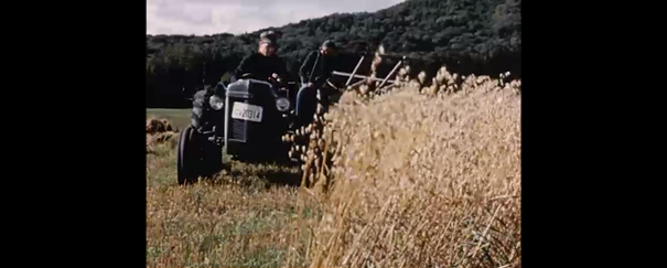 Figure 5 Agriculteurs au travail. (Stop, Herménégilde Lavoie, 1957).