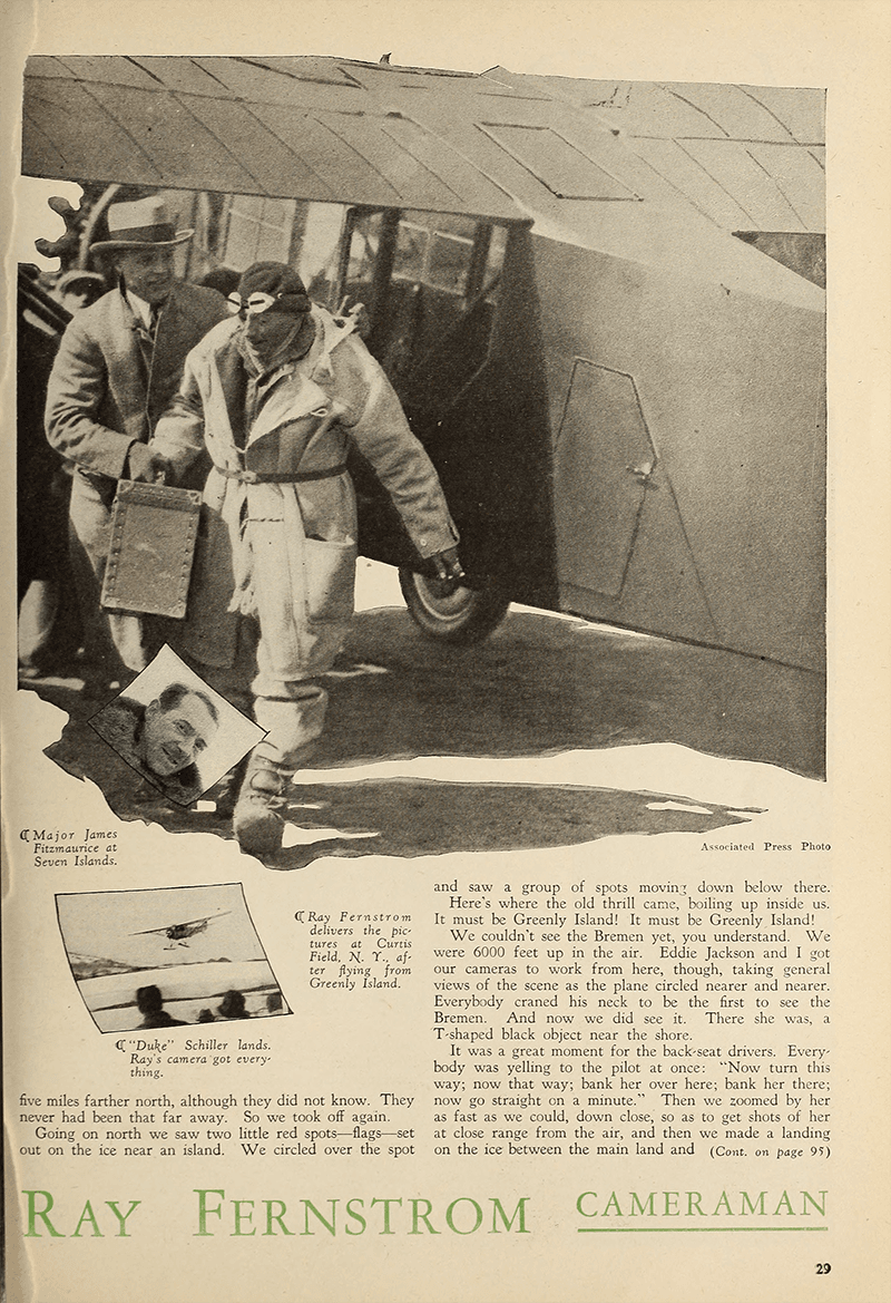 Figure 1: Ray Fernstrom. Screenland (July 1928): 29. Source: Media History Digital Library.